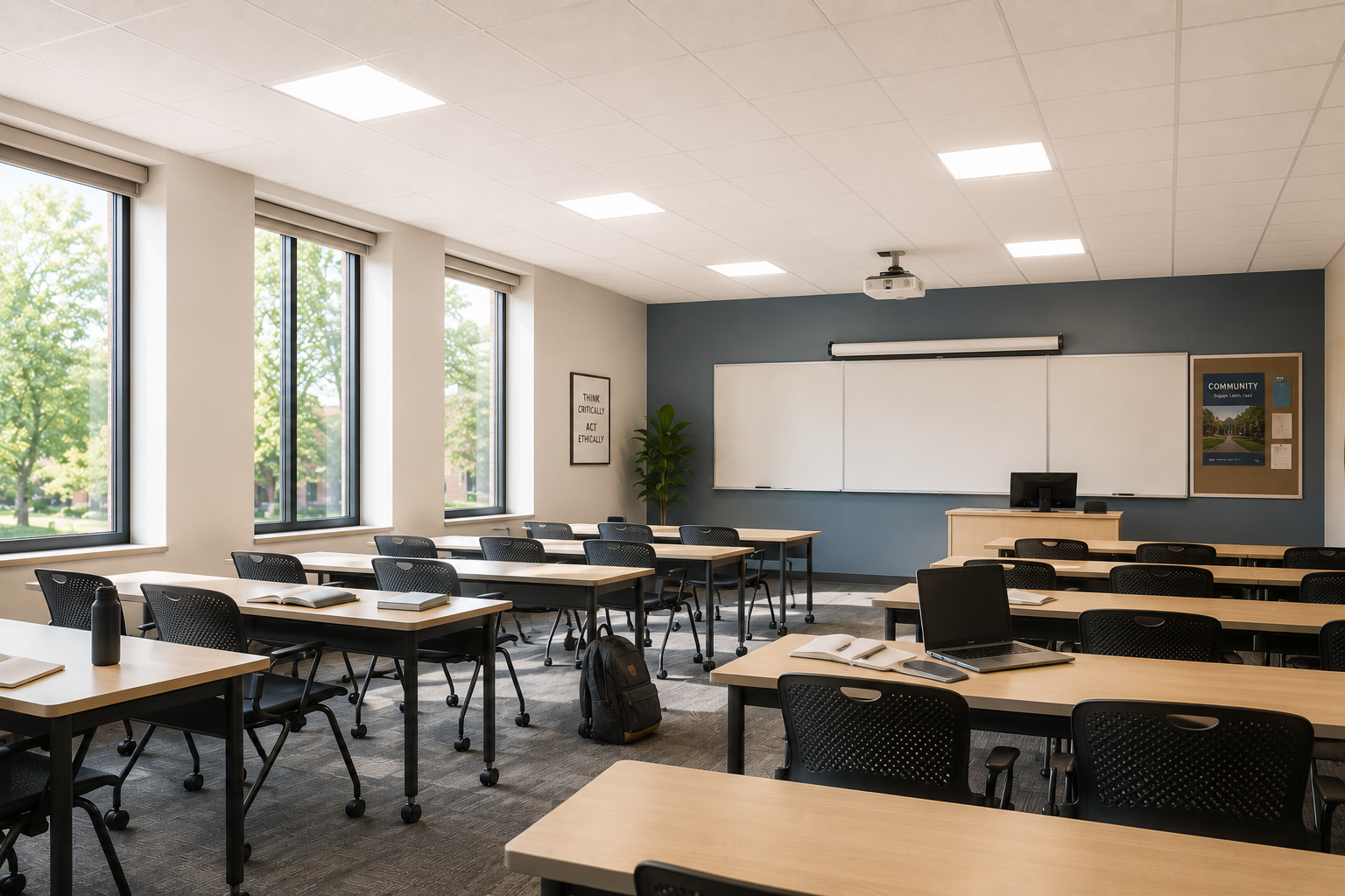 classroom-mock