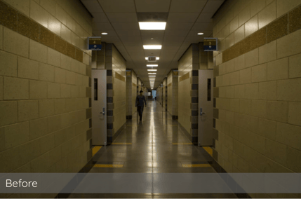chicagoland-laborers-training-hallway-before