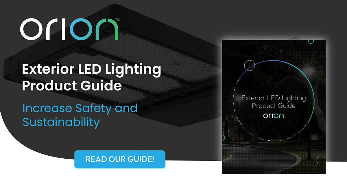 Read our Exterior LED Lighting Product Guide